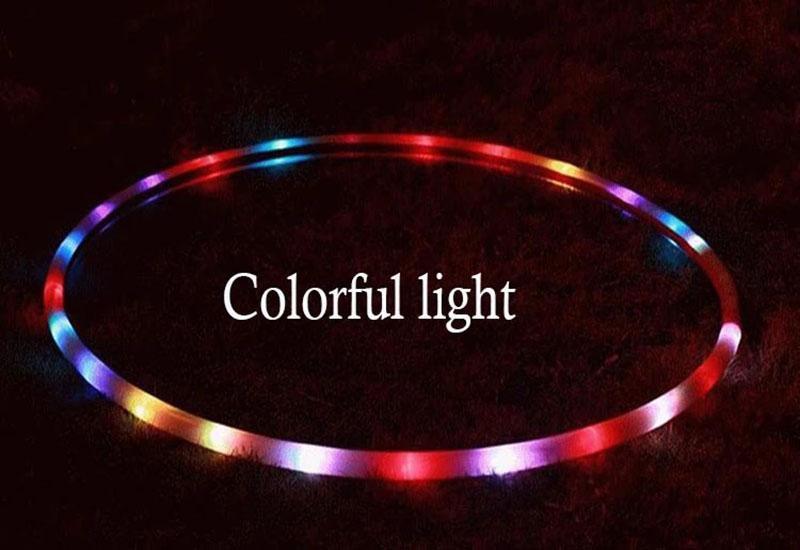 Skanto | LED Lys Glønn i Mørket Hula Hoop