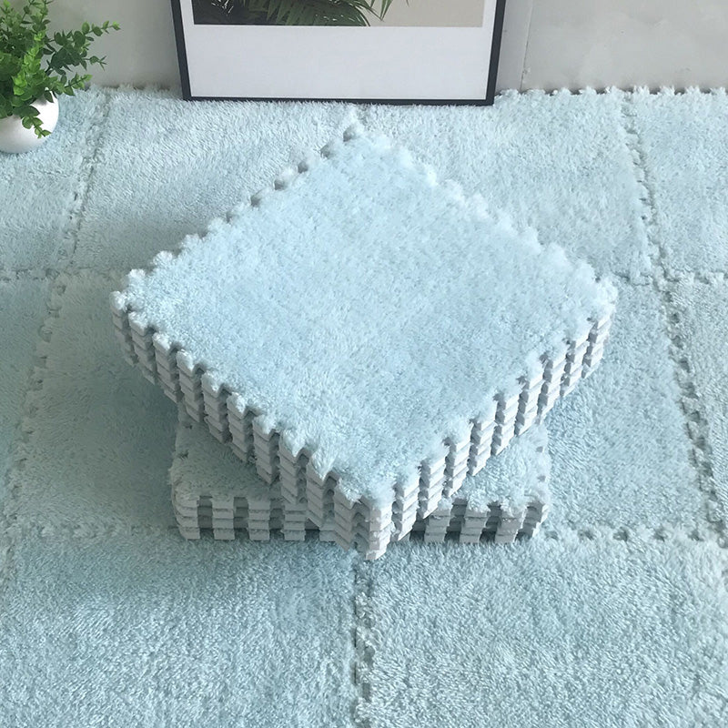 Skanto | Fargefading Resistant Teppeflis Solid Color Interlocking Teppeflis