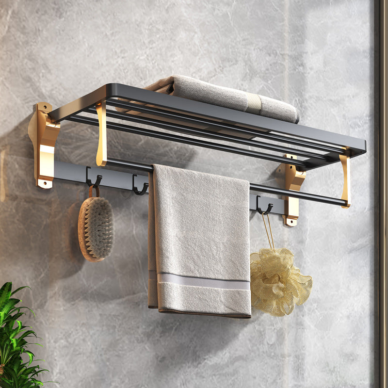 Skanto | Svart & Messing Badesett Moderne Stil Badeaccessoirer Som Individuelt Stykke Eller Som Sett