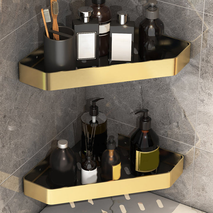 Skanto | Svart & Messing Badesett Moderne Stil Badeaccessoirer Som Individuelt Stykke Eller Som Sett