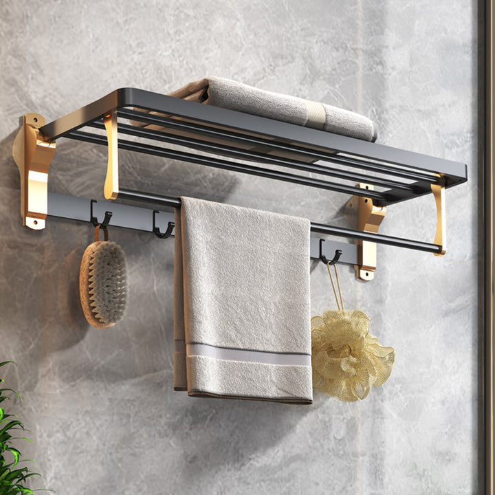 Skanto | Svart & Messing Badesett Moderne Stil Badeaccessoirer Som Individuelt Stykke Eller Som Sett