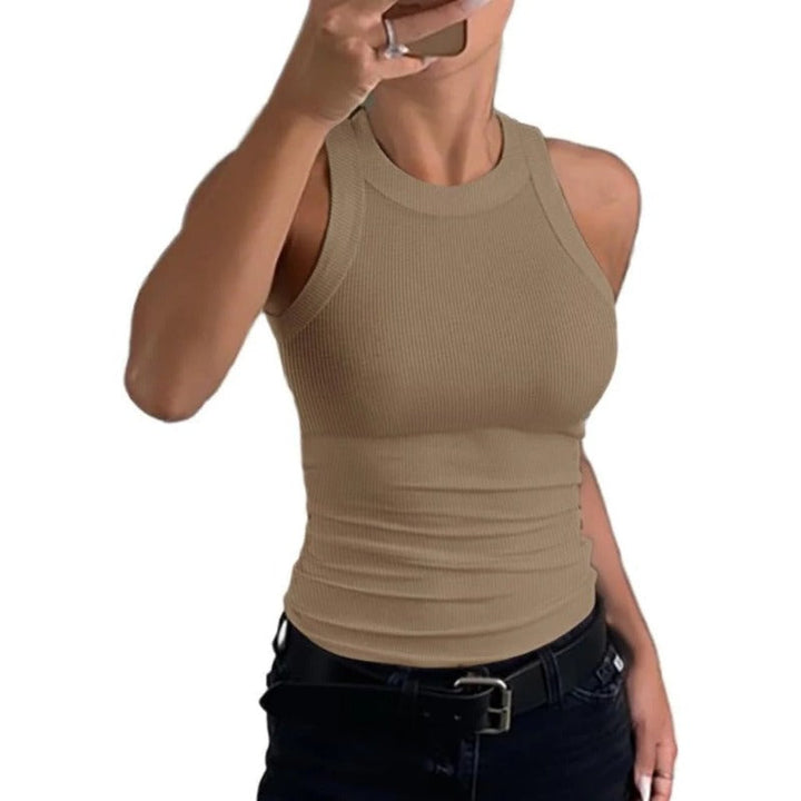 Skanto | Dame Ribbe-Ryggefri Tanktop