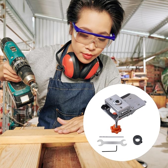 Skanto | Trearbeid 35mm Hengsel Boring Jig Hull Åpner Kit