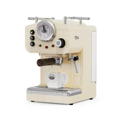 Skanto | 678PCS Kreativ Serie Klassisk Kaffemaskin Byggeklosser Automatisk Drikkemaskin Modell Byggeleker Gave til Barn
