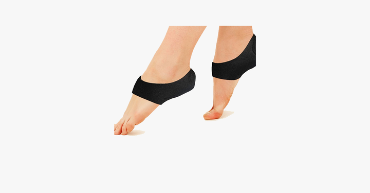 Skanto | 2 pakke: Fot sjokk-absorberende plantar fasciitis terapi omslag