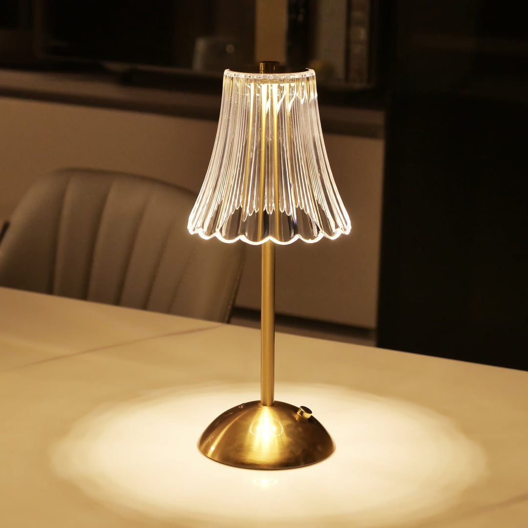 Crystaluxe Lamp - LED Krystall Bordlampe med Berøringsfunksjon Skanto