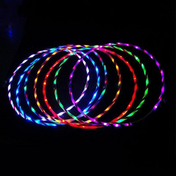Skanto | LED Lys Glønn i Mørket Hula Hoop