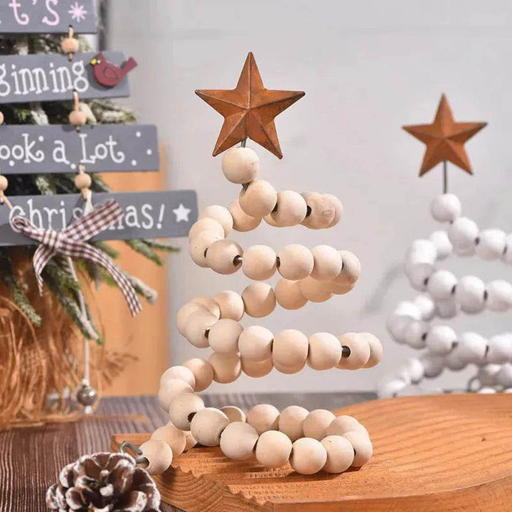 Skanto | Kreative Tre DIY Twine Tre Perle Juletrær dekorasjoner Ornamenter