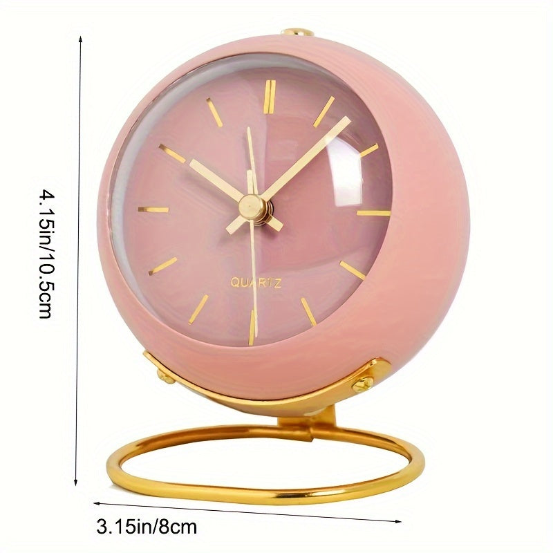 TimelessBell – Retro Analog Vekkerklok med Stillegående Bevegelse | Skanto