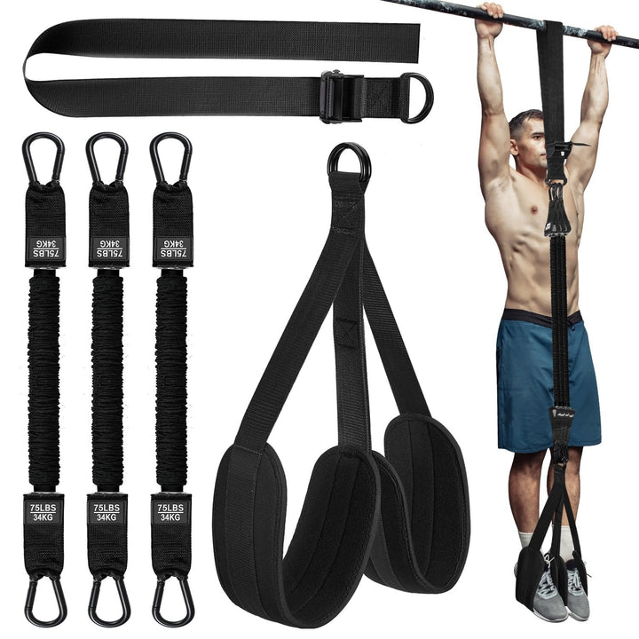 Pull-up assistanseband med dobbelt fot system | Skanto