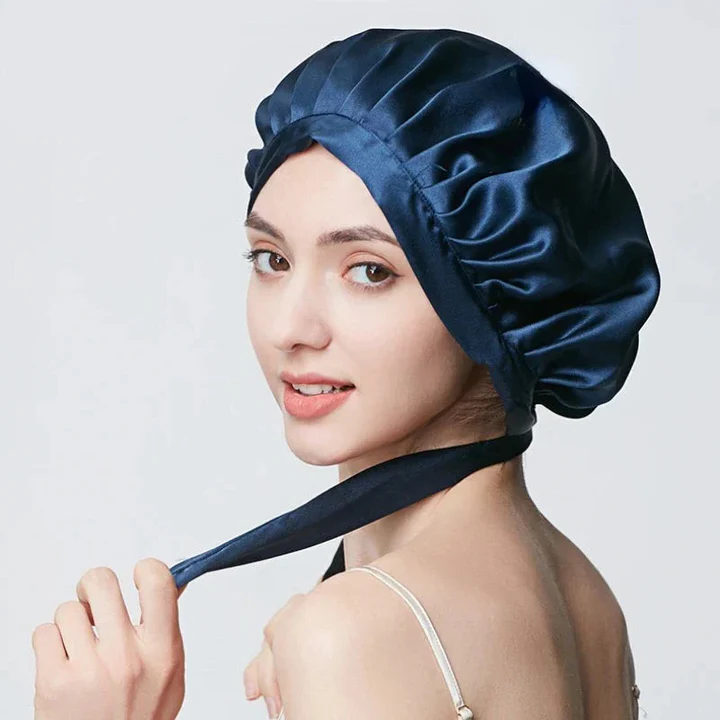 Skanto | All-Night Silk Bonnet - Forblir på hele natten garantert