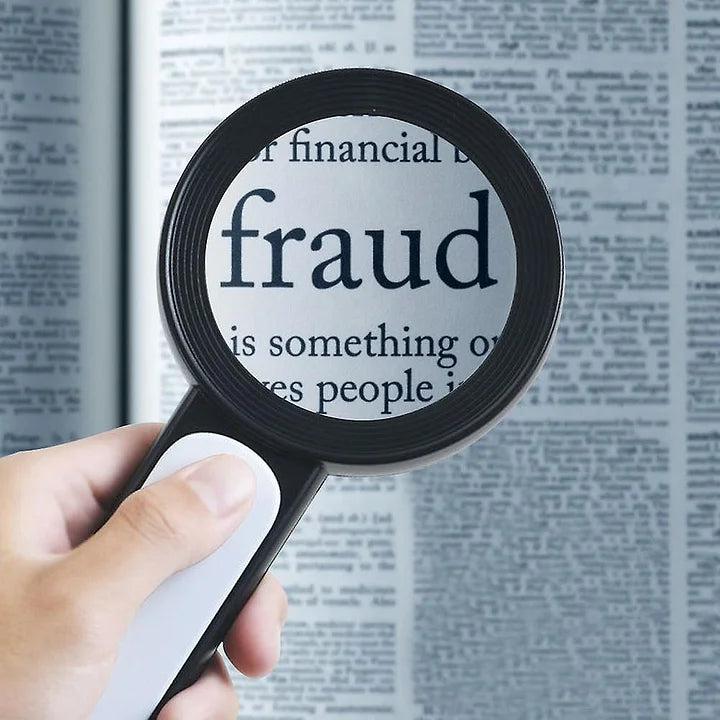 Optisk forstørrer 30X Håndholdt for eldre – Øk leseopplevelsen din