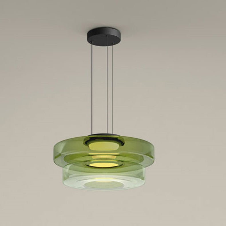 Skanto | Modern Glass Pendant Lamp in Bauhaus Style - AuroraSphere