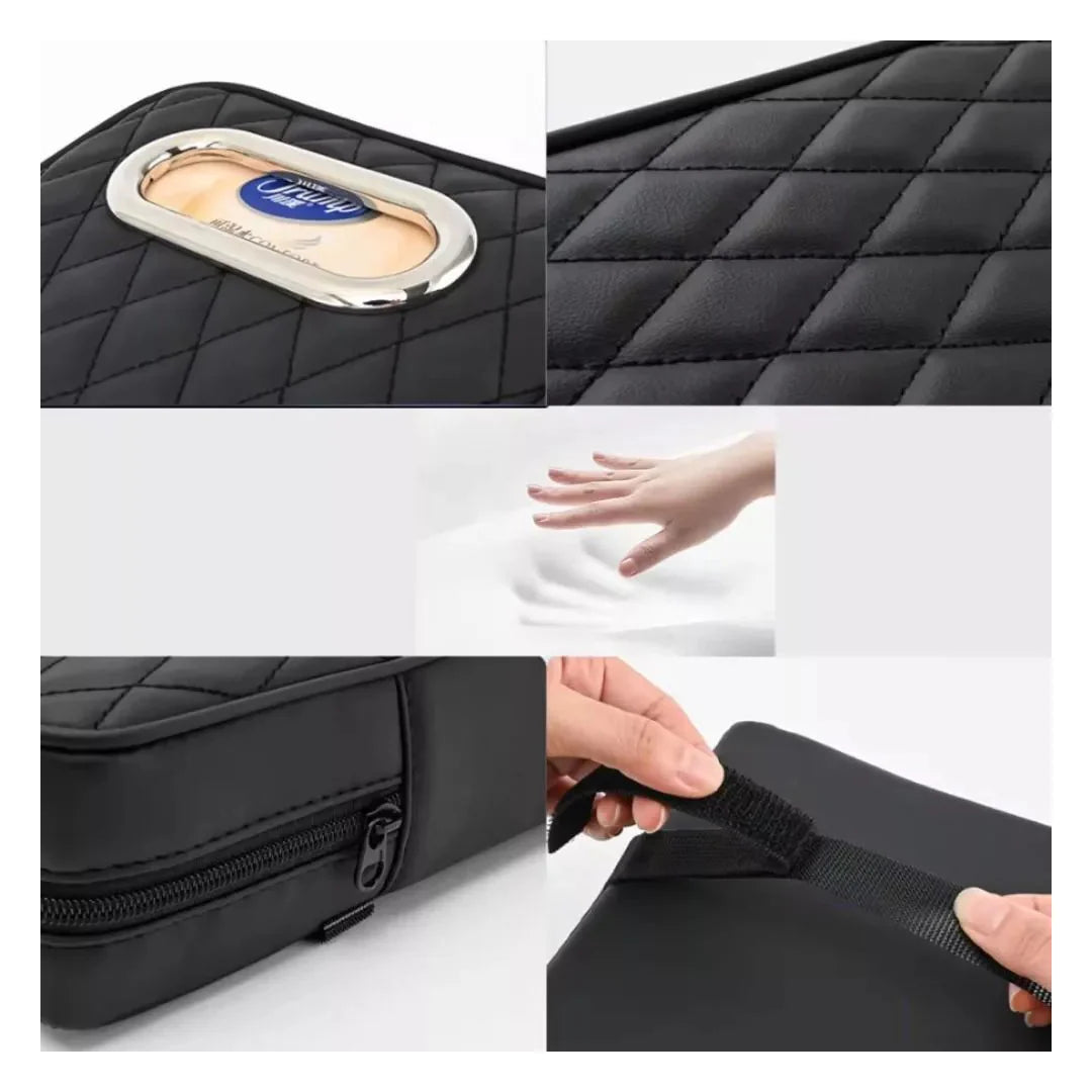 Skanto | Carvonix Ultimate Comfort Armstøtte & Serviet Booster — Cruise smertefritt med en luksuriøs følelse og alltid klare servietter