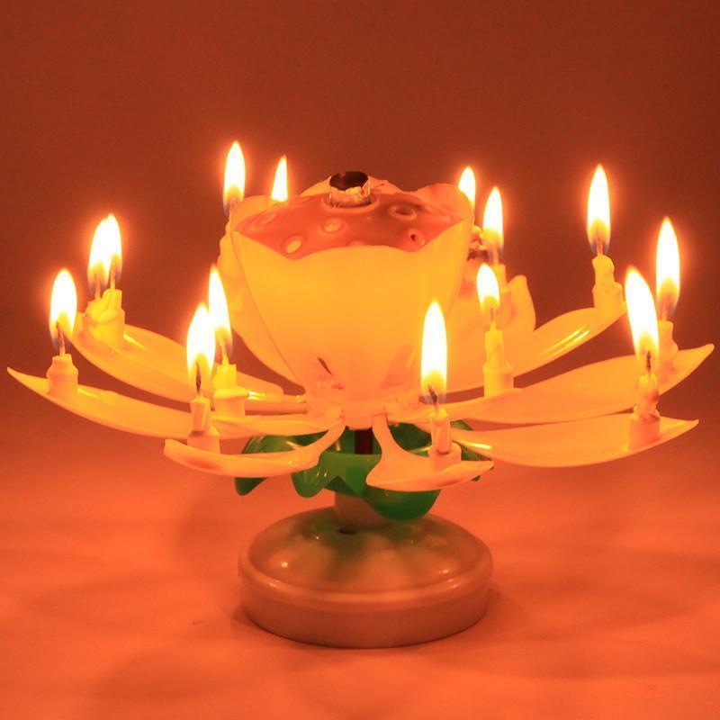 Skanto | 🎂Magical Flowers Birthday Candle