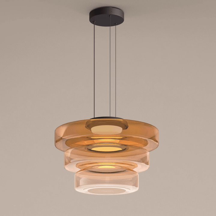 Skanto | Modern Glass Pendant Lamp in Bauhaus Style - AuroraSphere