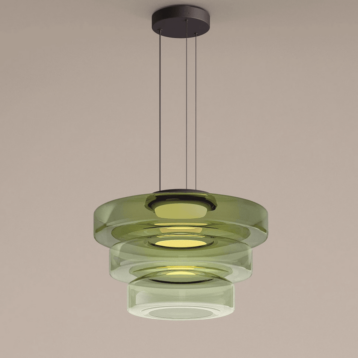 Skanto | Modern Glass Pendant Lamp in Bauhaus Style - AuroraSphere