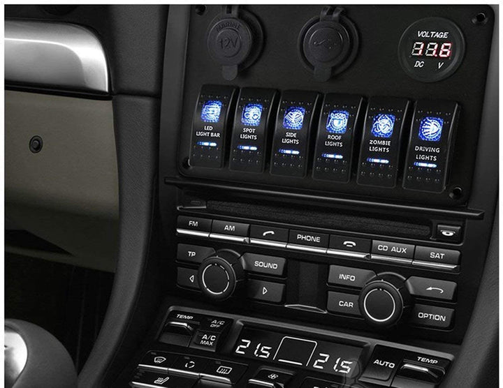 Skanto | Rocker Switch Panel 6 Vei