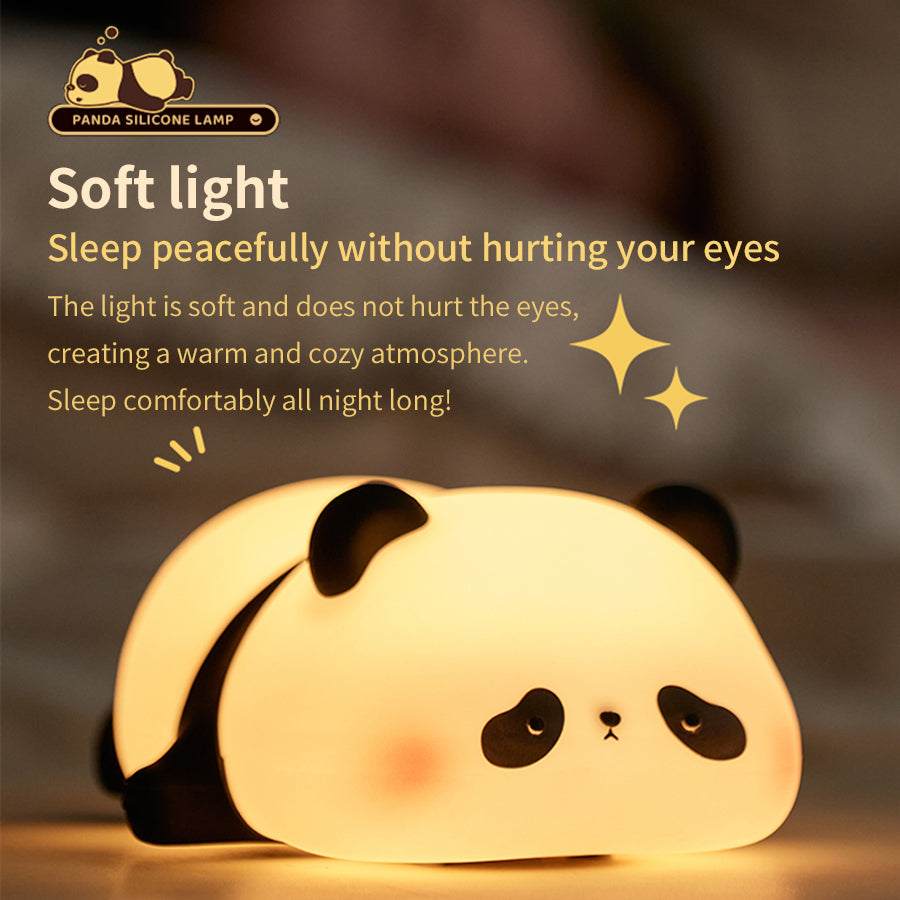 Skanto | Lazy Panda Berøringssensor Nattlampe