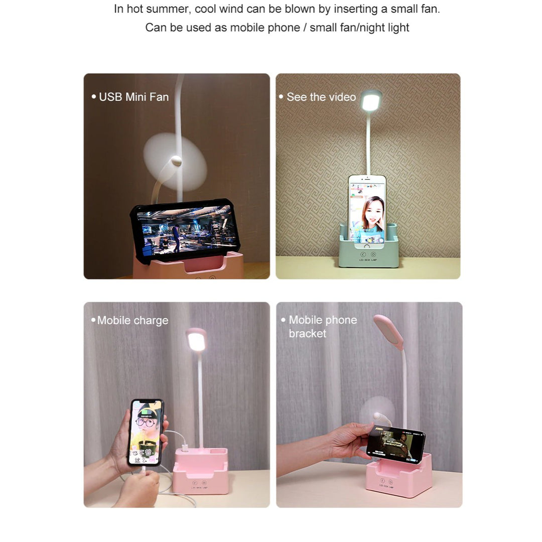 Skanto | Skrivebordslampe med telefonholder