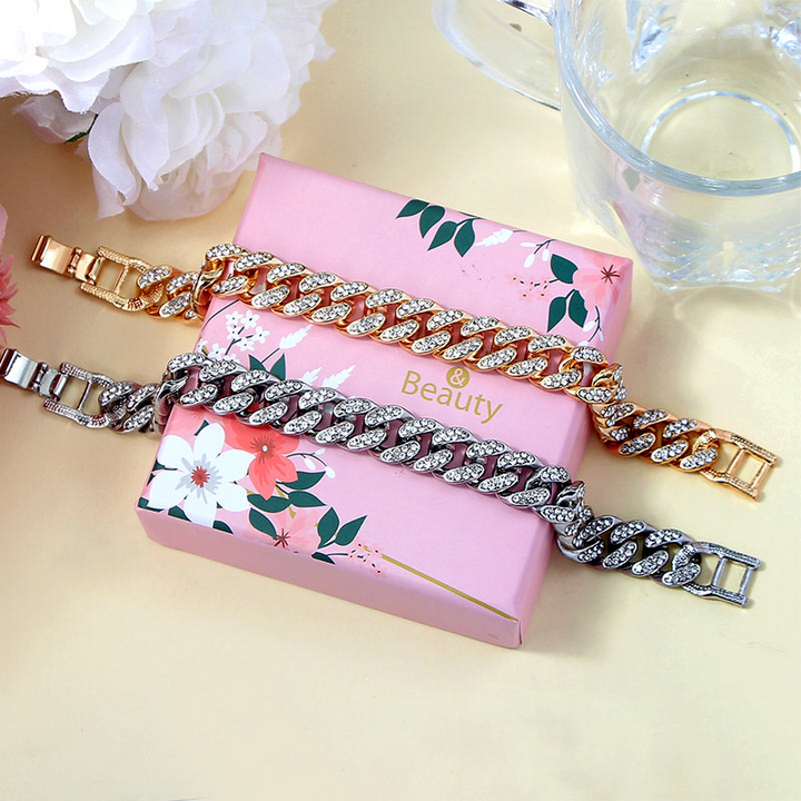 Skanto | Fashion Chunky Metal Chain Ankelkaramell