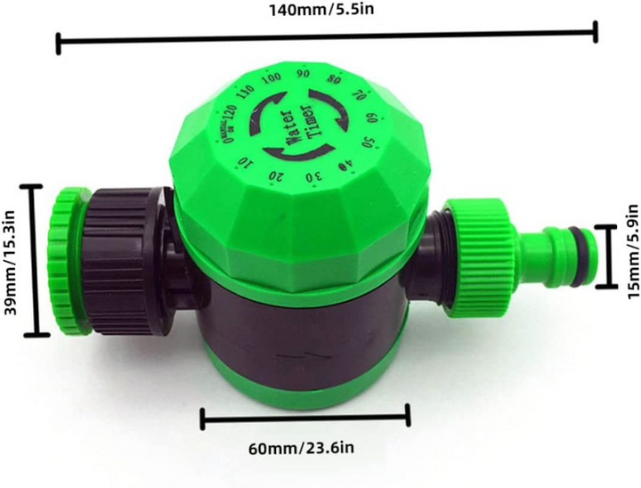 Skanto | Automatisk Vanning Timer for Hage – Justerbar Vanningstid for Planter