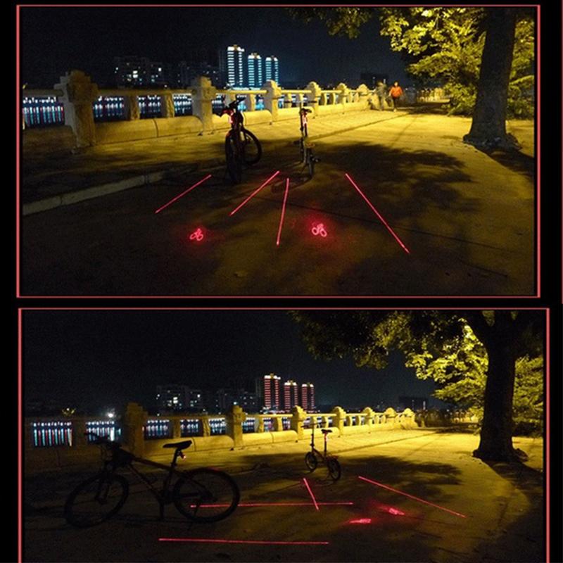 Skanto | Sykkel Laser Prosjektor Baklys