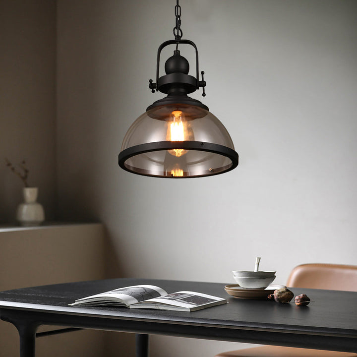 Skanto | Antikk Glass Jern Retro Industriell Kransekage Pendellamper Taklamper