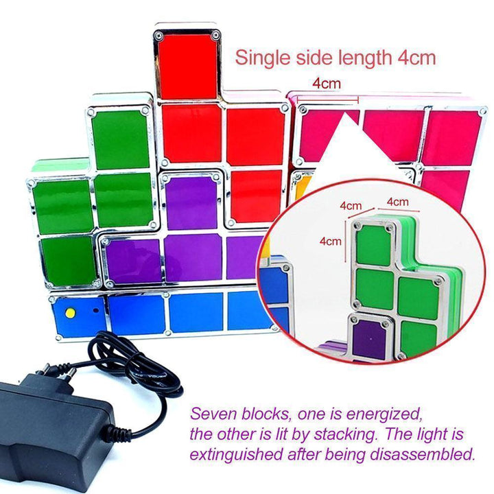 Tetris Stable LED Nattlys | Skanto
