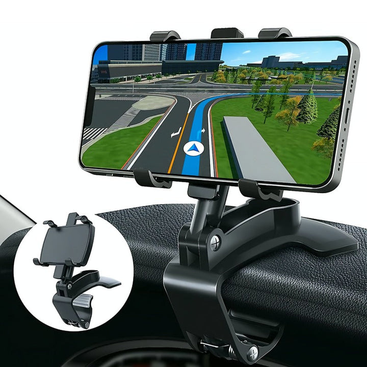 Skanto | Universell 360° Rotasjon Mobiltelefonholder for Bil