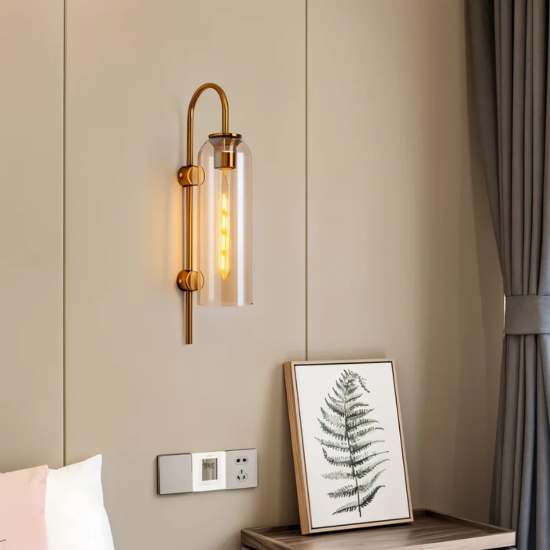 Skanto | Stilig Glass LED Vegglampe