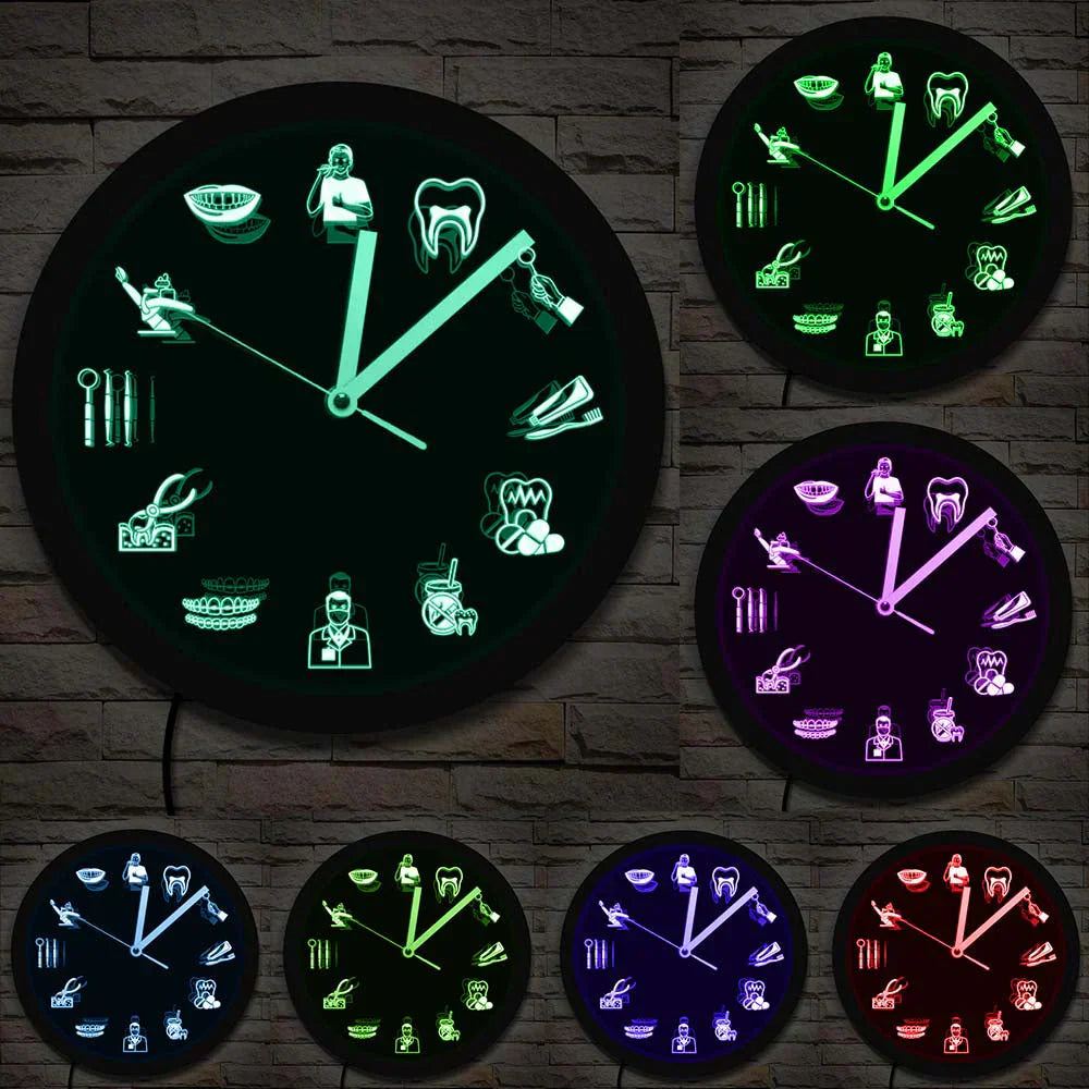 Design av tannlegeutstyr med multikolor LED lys Skanto