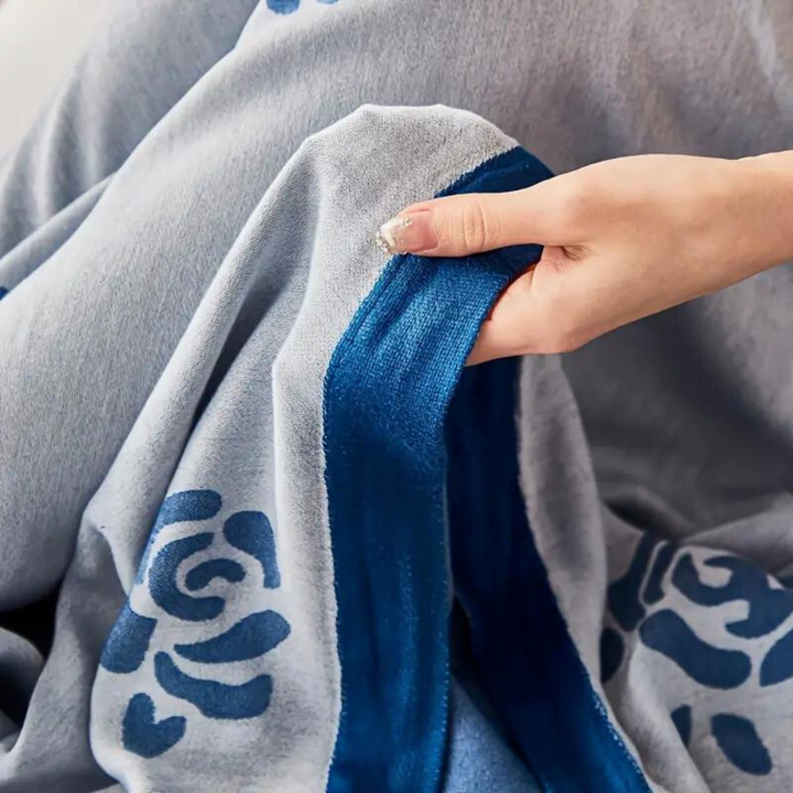 Skanto | Bambusfiber Rose Kjøleteppe