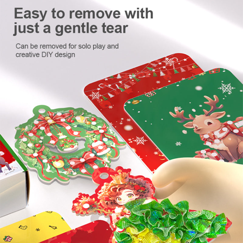 Norvo | 24 Tematiske Juletrær DIY Ornamenter