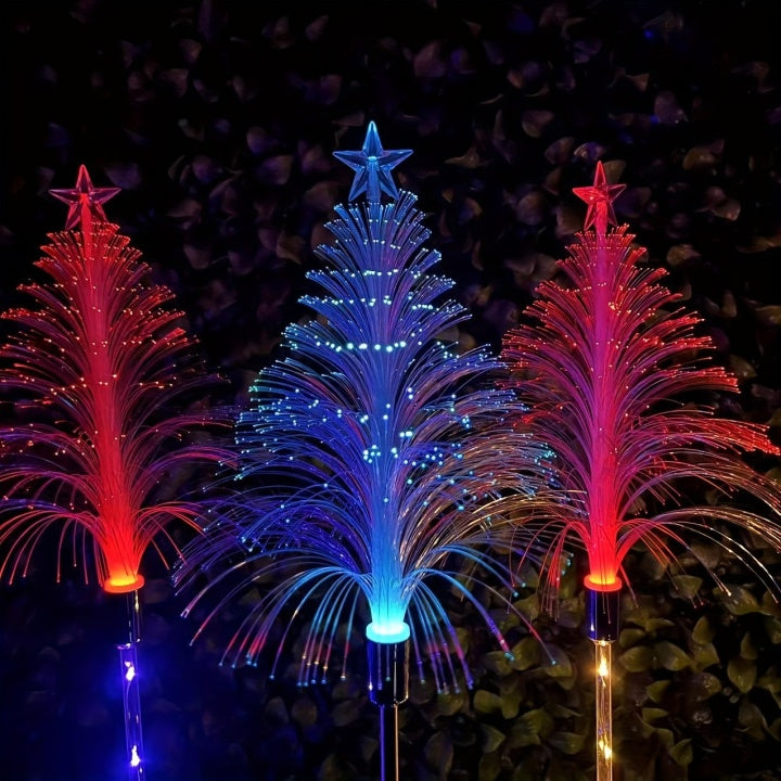 Skanto | LightGarden Solsett – 3 Fargeforandrende LED Hagebelysning på Solenergi