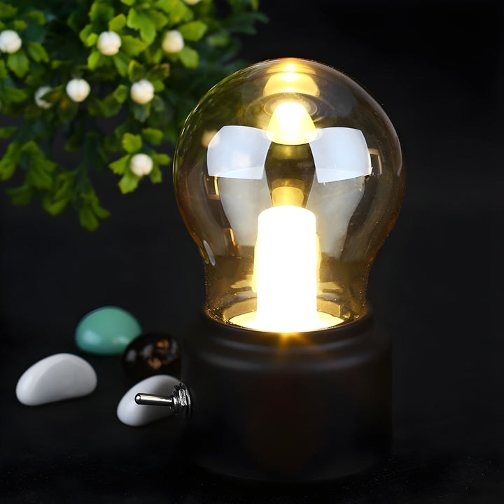 Portable Retro Table Lamp - LumiRetro | Skanto