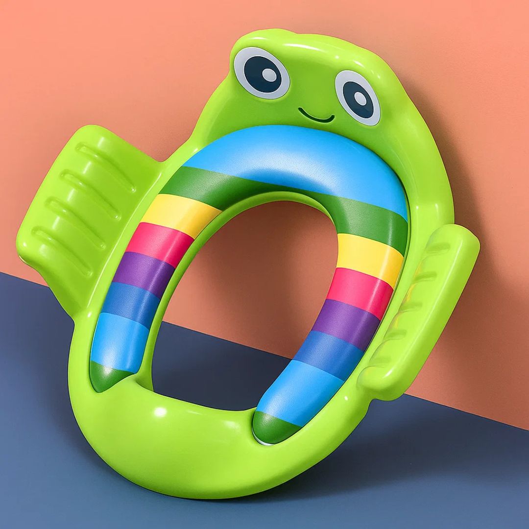 TrainEase | Bærbar Potty Sete – Sikker Skli‑Fri Design – Enkel Rengjøring Plastikk – Kompakt Reise Løsning for Potty Trening Småbarn Skanto