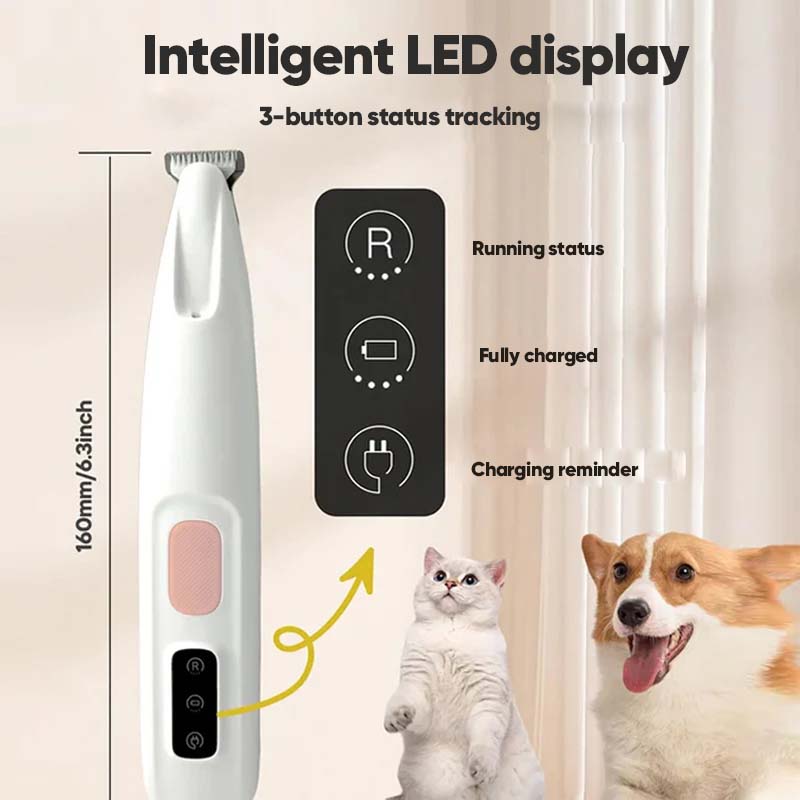Skanto | Dyrehårklipper med LED-lys