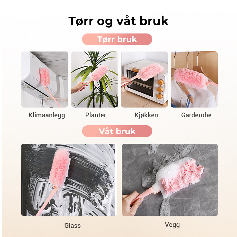 Skanto | Sammenleggbar gjenbrukbar støvkost for rengjøring