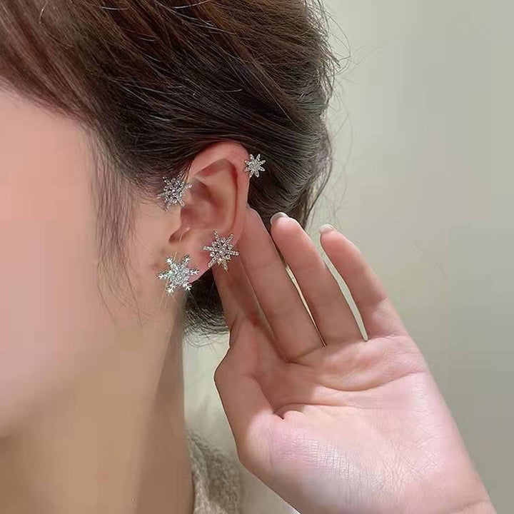 Skanto | Diamond Og Zirconia Øredobber Uten Hull