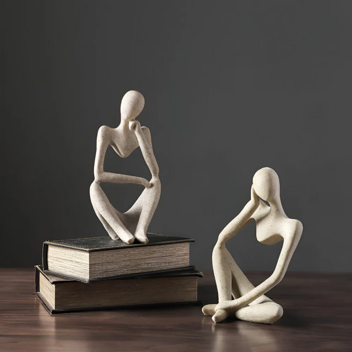 Skanto | Abstrakt Tenkende Menneskelig Figur