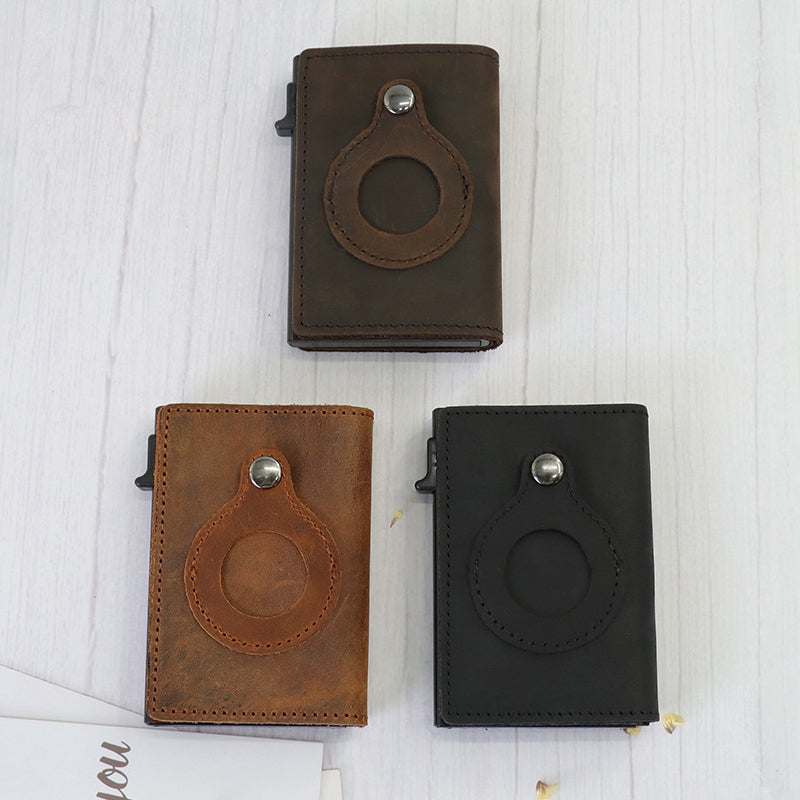 Skanto | Anti-tapt RFID multifunksjonell automatisk kortlommebok