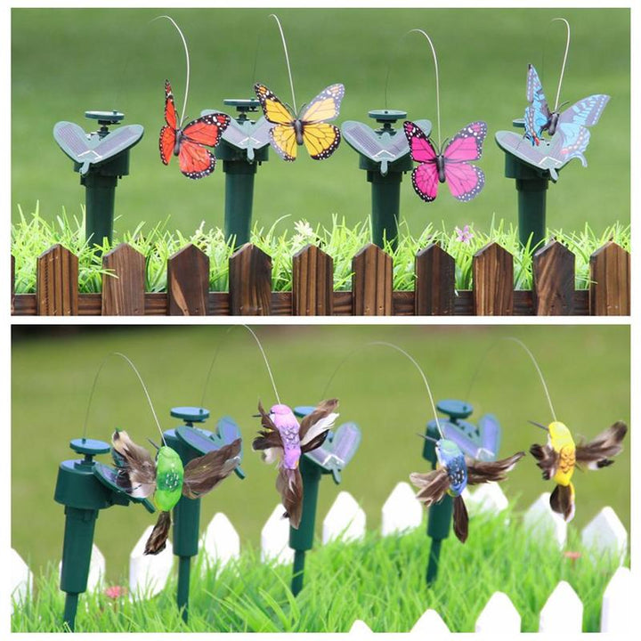 Skanto | Solcelledrevet dansende kolibri og sommerfugl