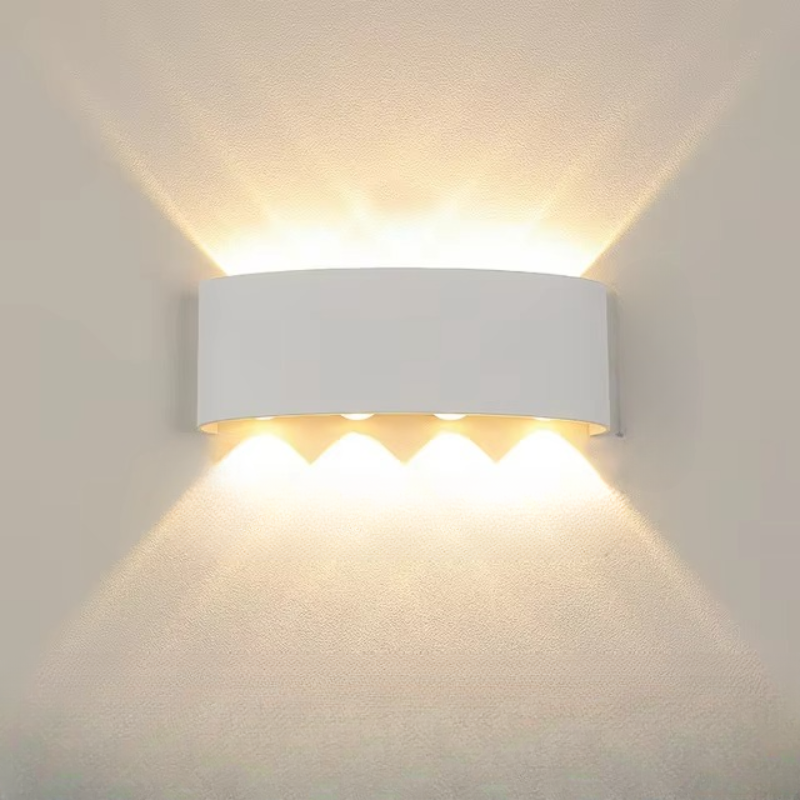 Skanto | Moderne LED Vegglampe - Allsidig Innendørs Belysningsarmatur 4W, 6W, 8W