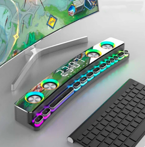 Skanto | Trådløs Gaming Lydplanke Bluetooth Høyttaler