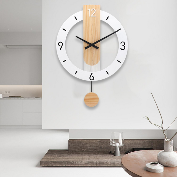 Skanto | Elegant Stor Klokke for Stue