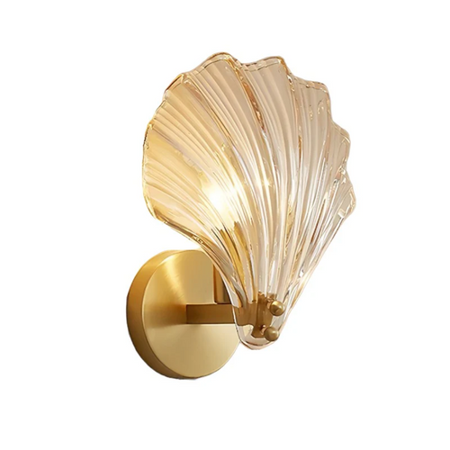 Skanto | Glass skall vegglampe