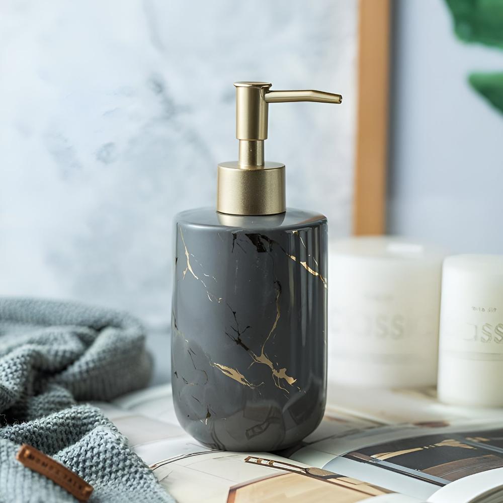 Skanto | Golden Marble Luxe Dispenser