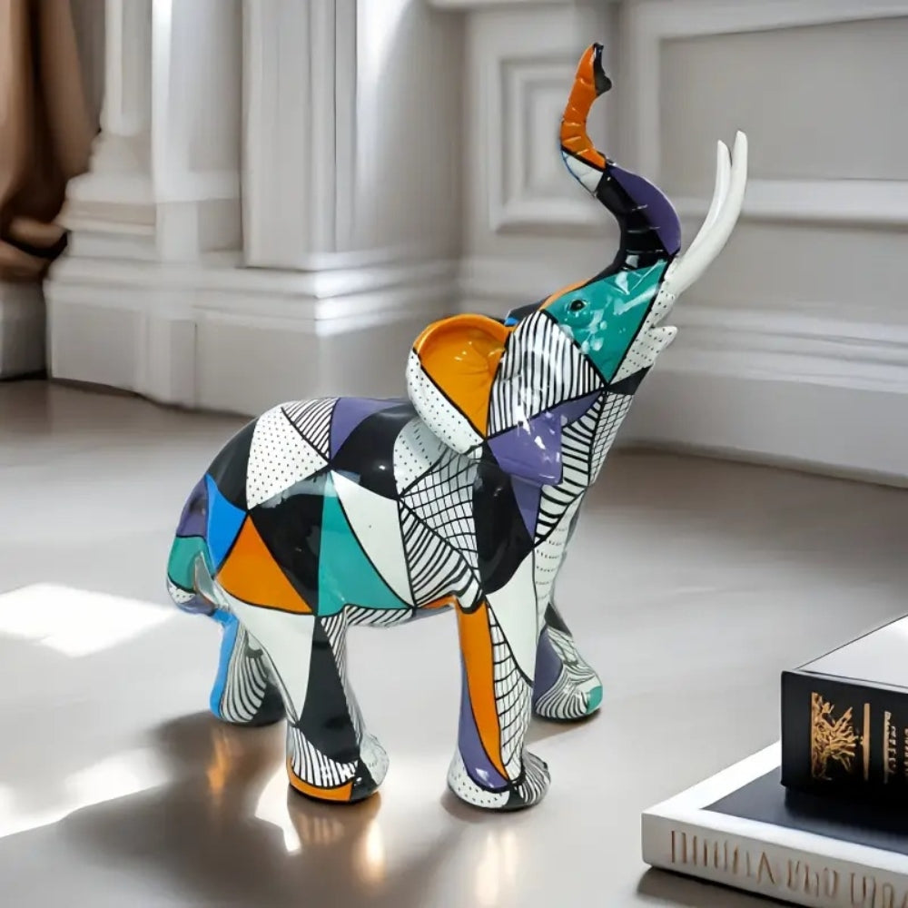 Skanto | Luksuriøs Abstrakt Elefant Figurine