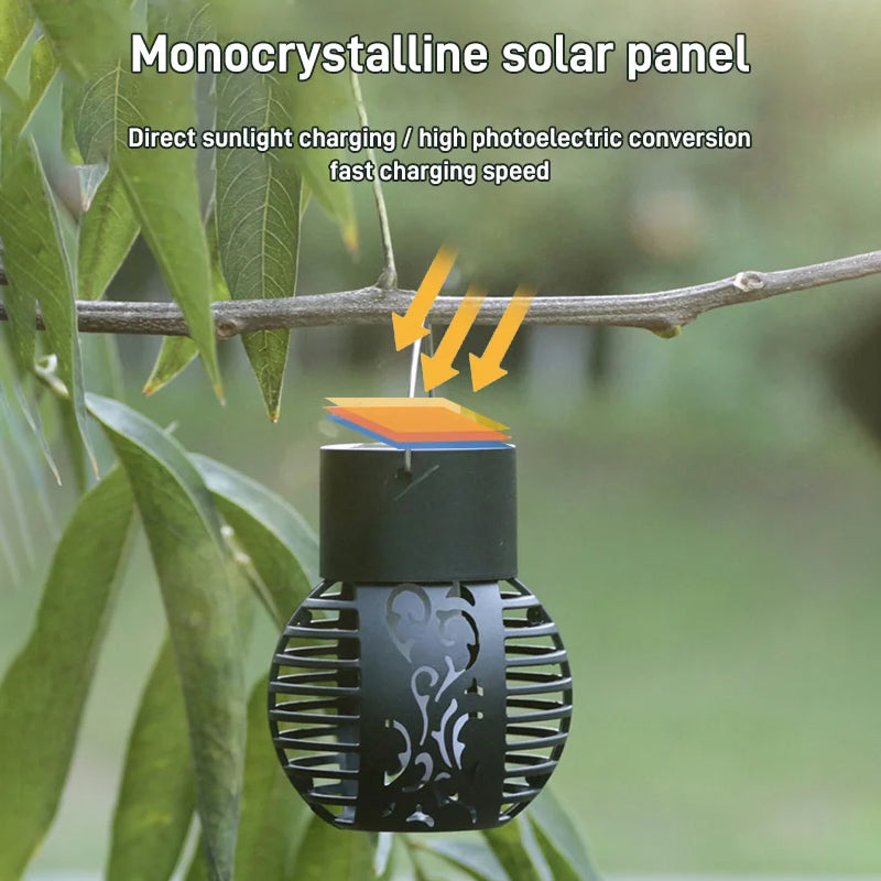 Solar Simulering Flamme Henge Lampe | Skanto